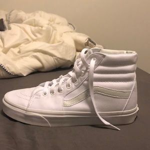 White vans high top